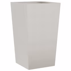 vidaXL Garden Planters Outdoor Flower Pot Patio Raised Bed Planter Box Steel - light grey, 45 x 45 x 75 cm/ 2 pcs - Additional view 7