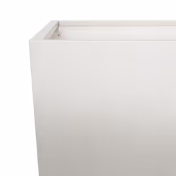 vidaXL Garden Planters Outdoor Flower Pot Patio Raised Bed Planter Box Steel - light grey, 45 x 45 x 75 cm/ 2 pcs - Additional view 8