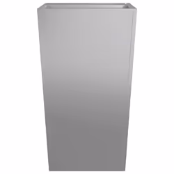 vidaXL Garden Planters Outdoor Flower Pot Patio Raised Bed Planter Box Steel - grey, 45 x 45 x 75 cm/ 2 pcs - Additional view 5
