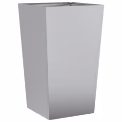 vidaXL Garden Planters Outdoor Flower Pot Patio Raised Bed Planter Box Steel - grey, 45 x 45 x 75 cm/ 2 pcs - Additional view 7