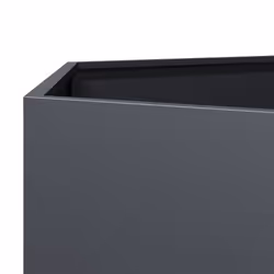 vidaXL Garden Planter Outdoor Flower Pot Planter Pot Anthracite Hexagon Steel - Additional view 6