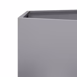 vidaXL Garden Planter Outdoor Flower Pot Planter Pot Hexagon Galvanized Steel - Additional view 6