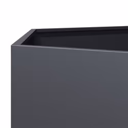 vidaXL Garden Planter Outdoor Flower Pot Planter Pot Anthracite Hexagon Steel - Additional view 7