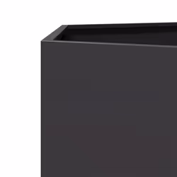 vidaXL Garden Planter Outdoor Flower Pot Patio Planter Pot Black Hexagon Steel - Additional view 7
