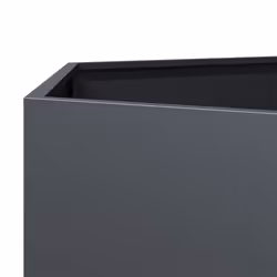 vidaXL Garden Planter Outdoor Flower Pot Planter Pot Anthracite Hexagon Steel - Additional view 7