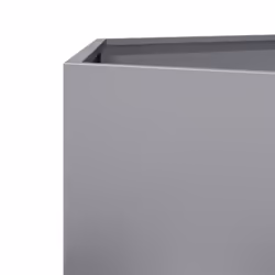 vidaXL Garden Planter Outdoor Flower Pot Planter Pot Hexagon Galvanized Steel - Additional view 7