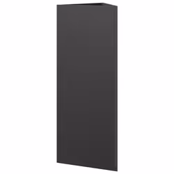 vidaXL Garden Planters Outdoor Flower Pot Patio Planter Box Triangular Steel - black, 30 x 26 x 75 cm/ 1 pcs - Additional view 5
