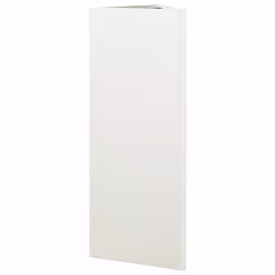 vidaXL Garden Planters Outdoor Flower Pot Patio Planter Box Triangular Steel - white, 30 x 26 x 75 cm/ 2 pcs - Additional view 7