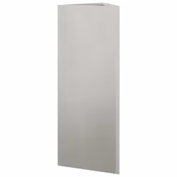 vidaXL Garden Planters Outdoor Flower Pot Patio Planter Box Triangular Steel - light grey, 30 x 26 x 75 cm/ 2 pcs - Additional view 7
