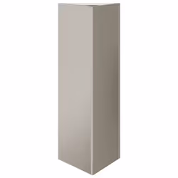 vidaXL Garden Planters Outdoor Flower Pot Patio Planter Box Triangular Steel - brown, 30 x 26 x 75 cm/ 2 pcs - Additional view 6