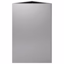vidaXL Garden Planters Outdoor Flower Pot Patio Planter Box Triangular Steel - grey, 50 x 43 x 75 cm/ 2 pcs - Additional view 6