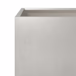 vidaXL Garden Planter Plant Pot Flower Pot Outdoor Planter Box Stainless Steel - Additional view 6
