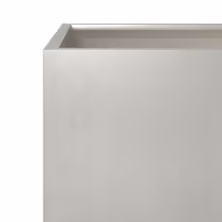 vidaXL Garden Planters Flower Pot Outdoor Planter Box 2 pcs Stainless Steel - Additional view 8