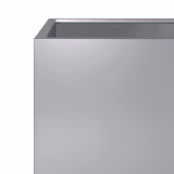 vidaXL Garden Planter Plant Pot Patio Outdoor Planter Box Galvanised Steel - Additional view 6