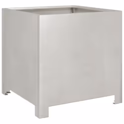 vidaXL Garden Planter Plant Pot Flower Pot Outdoor Planter Box Stainless Steel - Additional view 5