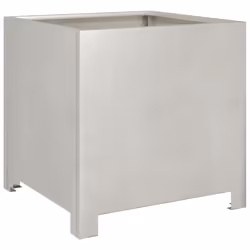VidaXL Garden Planters 2 pcs 40x40x40 cm Stainless Steel - Additional view 5