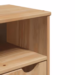 vidaXL Bathroom Cabinet Storage Cabinet Cupboard Vanity Unit Solid Wood Pine - Additional view 6
