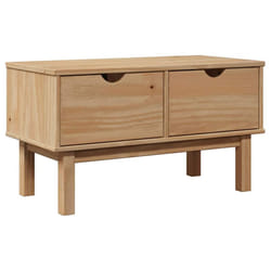 vidaXL Hallway Bench Storage Bench Hall Seat Toy Chest Bench Solid Wood Pine