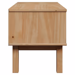 vidaXL Hallway Bench Storage Bench Hall Seat Toy Chest Bench Solid Wood Pine - Additional view 5
