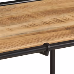 vidaXL TV Cabinet TV Stand TV Unit Entertainment Centre Solid Wood Rough Mango - Additional view 6