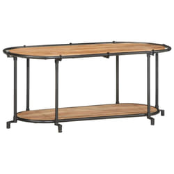 vidaXL TV Cabinet TV Stand TV Unit Entertainment Centre Solid Wood Acacia