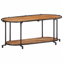 vidaXL TV Cabinet TV Stand TV Unit Entertainment Centre Solid Wood Acacia