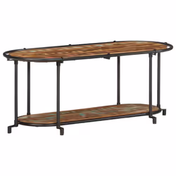 vidaXL TV Cabinet TV Stand TV Unit Entertainment Centre Solid Wood Reclaimed
