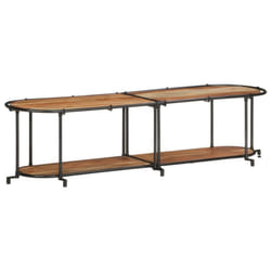 vidaXL TV Cabinet TV Stand TV Unit Entertainment Centre Solid Wood Acacia