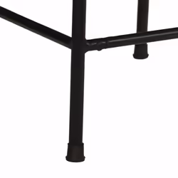 vidaXL Bar Chairs Breakfast Kitchen Seat Dining Room Chair Counter Pub Stool - Solid reclaimed wood, iron, 46 x 35.5 x 80 cm/ 4 pcs - Additional view 6