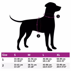 vidaXL Dog Harness with Reflective Stripes Adjustable Pet Dog Vest Pink XL - black, xl