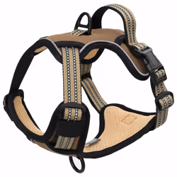 vidaXL Dog Harness with Lead and Collar Adjustable Dog Vest Harness Pink XL - brown, l - Additional view 6