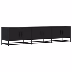 VidaXL 3300785, Black, Metal, Wood, 60 kg, 1800 mm, 350 mm, 410 mm