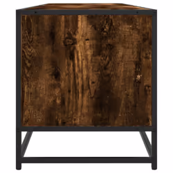vidaXL TV Cabinet TV Stand Media Cabinet TV Unit Smoked Oak Engineered Wood - Additional view 4