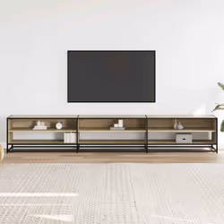 vidaXL TV Cabinet TV Stand Media Cabinet TV Unit Sonoma Oak Engineered Wood