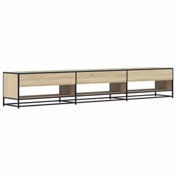 vidaXL TV Cabinet TV Stand Media Cabinet TV Unit Sonoma Oak Engineered Wood - Additional view 5