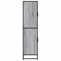 vidaXL Highboard Sideboard Side Cabinet Cupboard Grey Sonoma Engineered Wood - Additional view 4