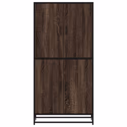 vidaXL Highboard Sideboard Side Cabinet Cupboard Brown Oak Engineered Wood