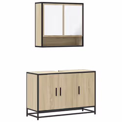 VidaXL 3300921, Oak, Metal, Wood, 60 kg, 900 mm, 330 mm, 600 mm