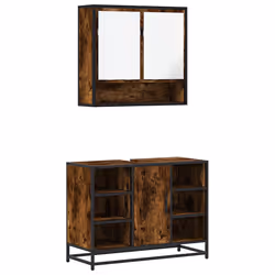 VidaXL 3300942, Oak, Metal, Wood, 60 kg, 800 mm, 330 mm, 600 mm