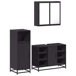 VidaXL 3300970, Black, Metal, Wood, 60 kg, 800 mm, 330 mm, 600 mm