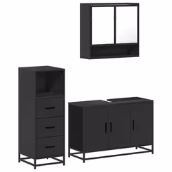VidaXL 3301040, Black, Metal, Wood, 60 kg, 900 mm, 330 mm, 600 mm
