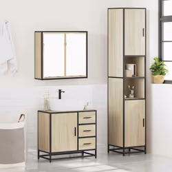 VidaXL 3301076 bathroom furniture set - Additional view 4