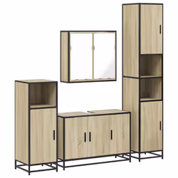 VidaXL 3301191, Oak, Metal, Wood, 60 kg, 900 mm, 330 mm, 600 mm