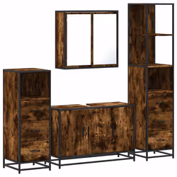 VidaXL 3301252, Oak, Metal, Wood, 60 kg, 900 mm, 330 mm, 600 mm