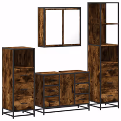 VidaXL 3301262, Oak, Metal, Wood, 60 kg, 800 mm, 330 mm, 600 mm