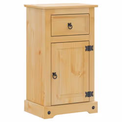 vidaXL Bathroom Cabinet Sink Unit Storage Cabinet Cupboard Solid Wood Pine