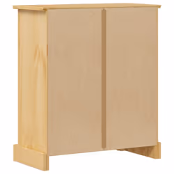 vidaXL Bathroom Cabinet Sink Unit Storage Cabinet Cupboard Solid Wood Pine - Additional view 6