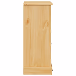 vidaXL Bathroom Cabinet Sink Unit Storage Cabinet Cupboard Solid Wood Pine - Additional view 5