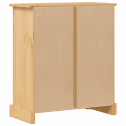 vidaXL Bathroom Cabinet Sink Unit Storage Cabinet Cupboard Solid Wood Pine - Additional view 6