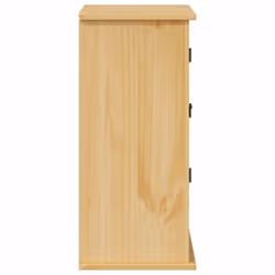 vidaXL Bathroom Wall Cabinet Hanging Wall Storage Cupboard Solid Wood Pine - Additional view 5
